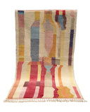 Colorful Abstract Handmade Moroccan Rug | 5x8