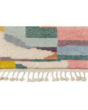 Colorful Abstract Handmade Moroccan Rug | 8x10