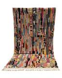Colorful Azilal Handmade Moroccan Rug | 5x8
