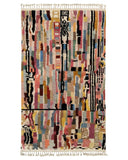 Colorful Azilal Handmade Moroccan Rug | 5x8