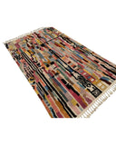Colorful Azilal Handmade Moroccan Rug | 5x8