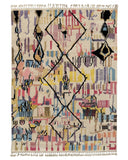 Colorful Beni Ourain Handmade Rug | 8 x 10