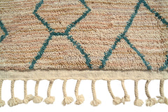 Discover Tranquility with our Moroccan Lagoon Handmade Rug Collection