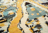 EcoRings - Sustainable Green Circles Handwoven Rug | Illuminate Collective