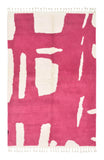 Elegant Fusion: Handmade Moroccan Rug | Artisan Crafted Luxury