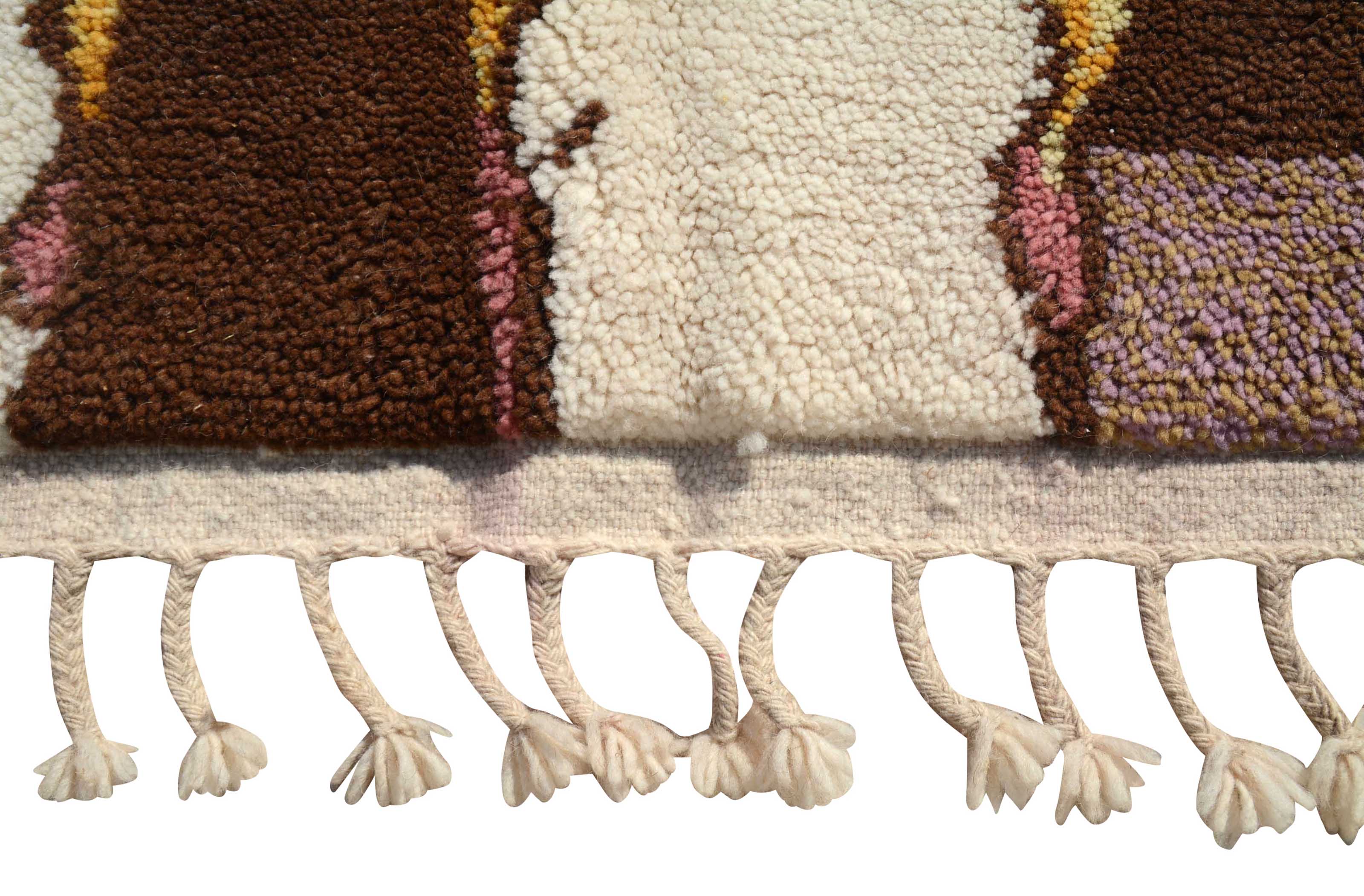 Elevate Your Space with Multicolor Magic Handmade Moroccan Rug