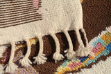 Elevate Your Space with Multicolor Magic Handmade Moroccan Rug