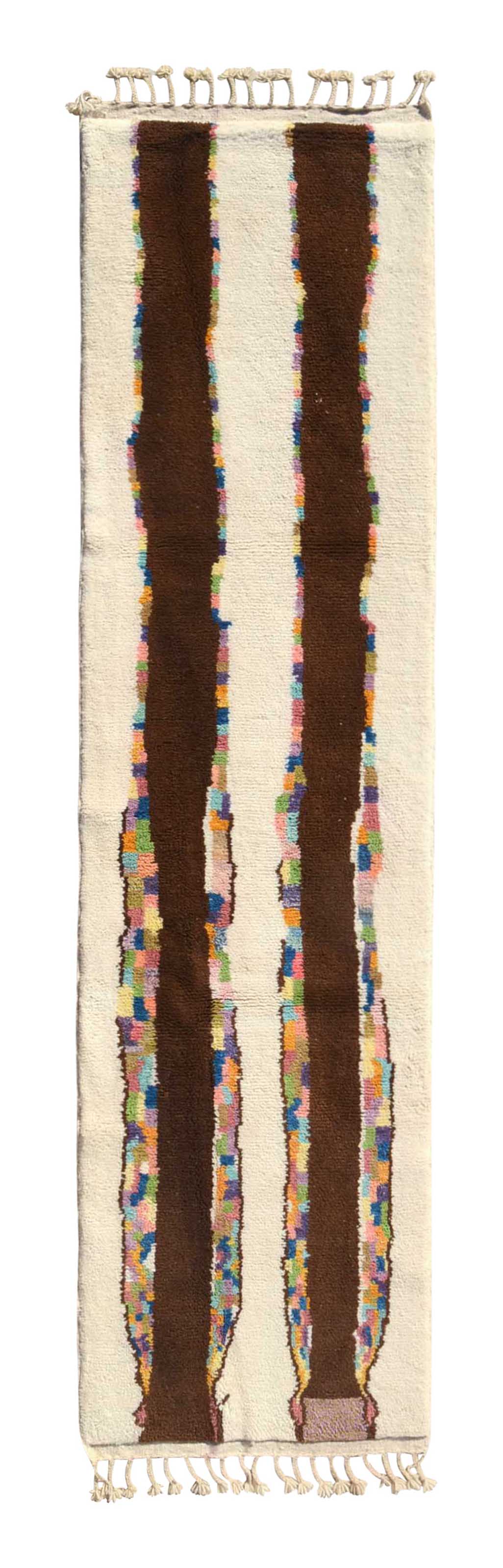 Elevate Your Space with Multicolor Magic Handmade Moroccan Rug