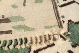 Evergreen - Refreshing Green Beni Rug | Illuminate Collective