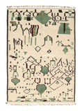 Evergreen - Refreshing Green Beni Rug | Illuminate Collective