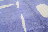 Experience Luxury with Velvet Dreams - Handmade Purple Modern Rug