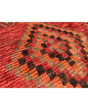 Faded Terracotta Vintage Moroccan Rug | 4x8