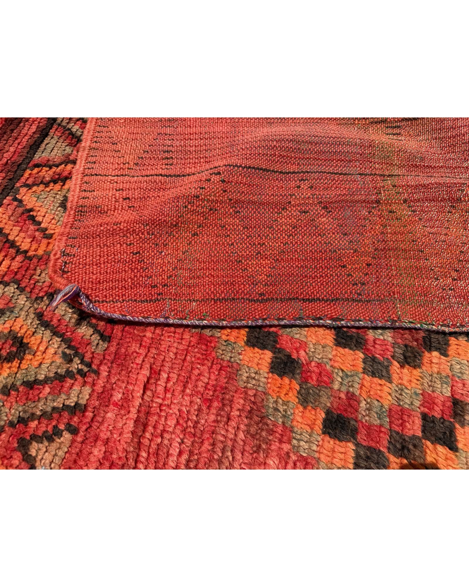 Faded Terracotta Vintage Moroccan Rug | 4x8