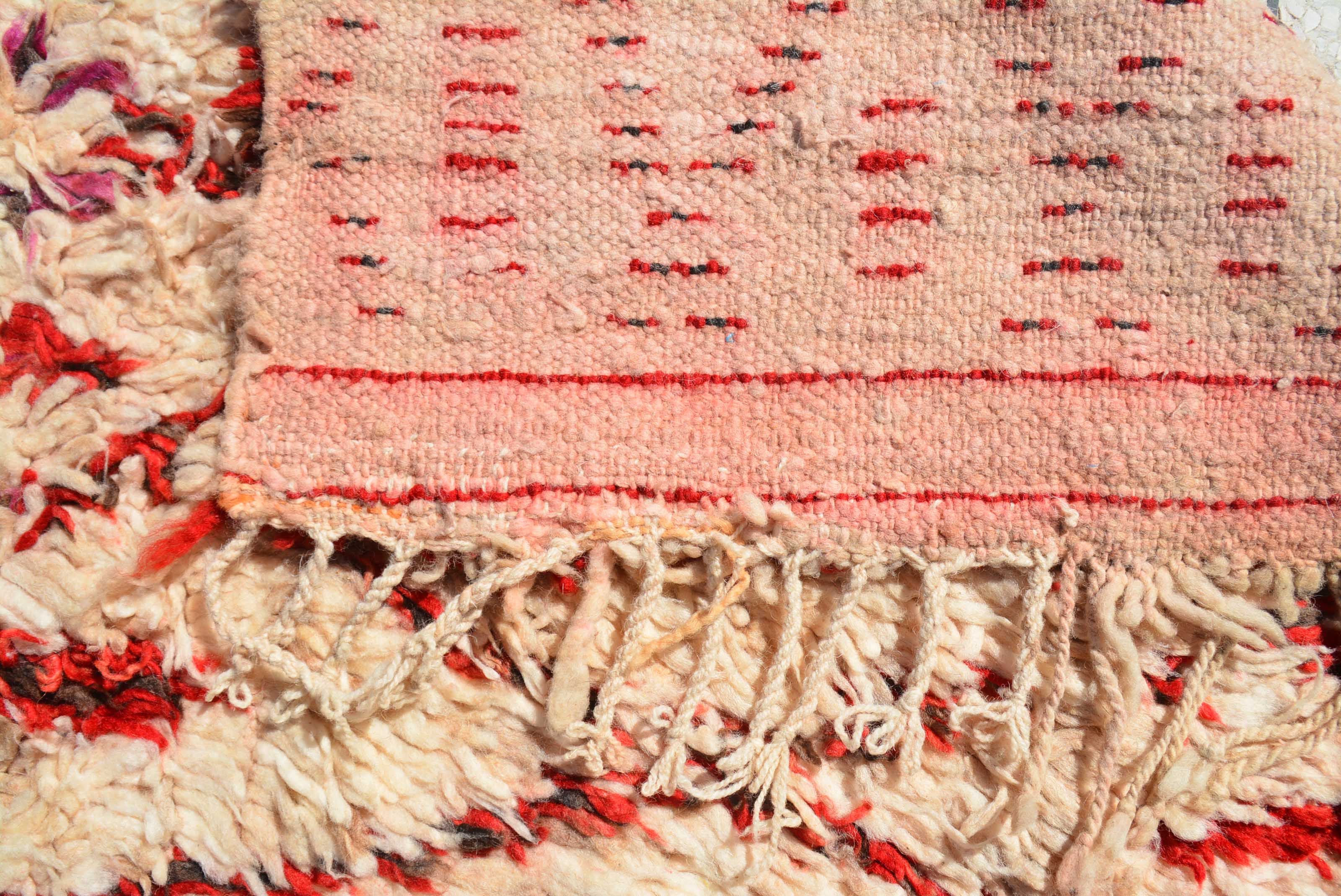 Faded Vintage Rugs -Vintage Moroccan Rug - Illuminate Collective