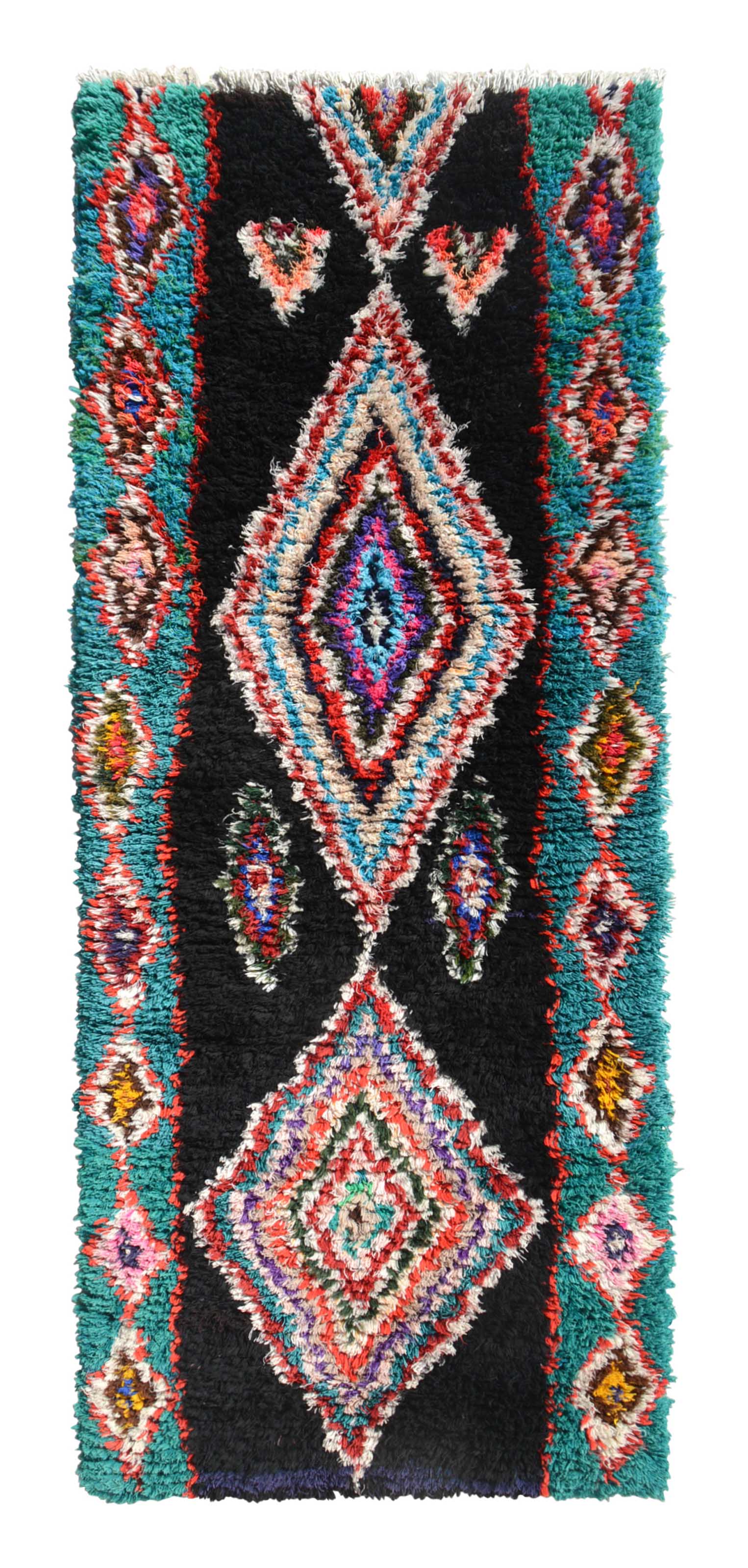 Flame: Red-Hot Elegance in Handmade Moroccan Rugs