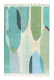 Forest | 6'x9' Abstract Green & Blue Nature Moroccan Area Rug
