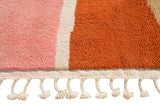 Gilded Rose | 8'x10' Textured Pink & Gold Boujaad Area Rug