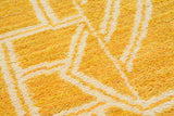 Golden Kuba Rug: Fabulous Design with Rich Color