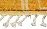 Golden Kuba Rug: Fabulous Design with Rich Color