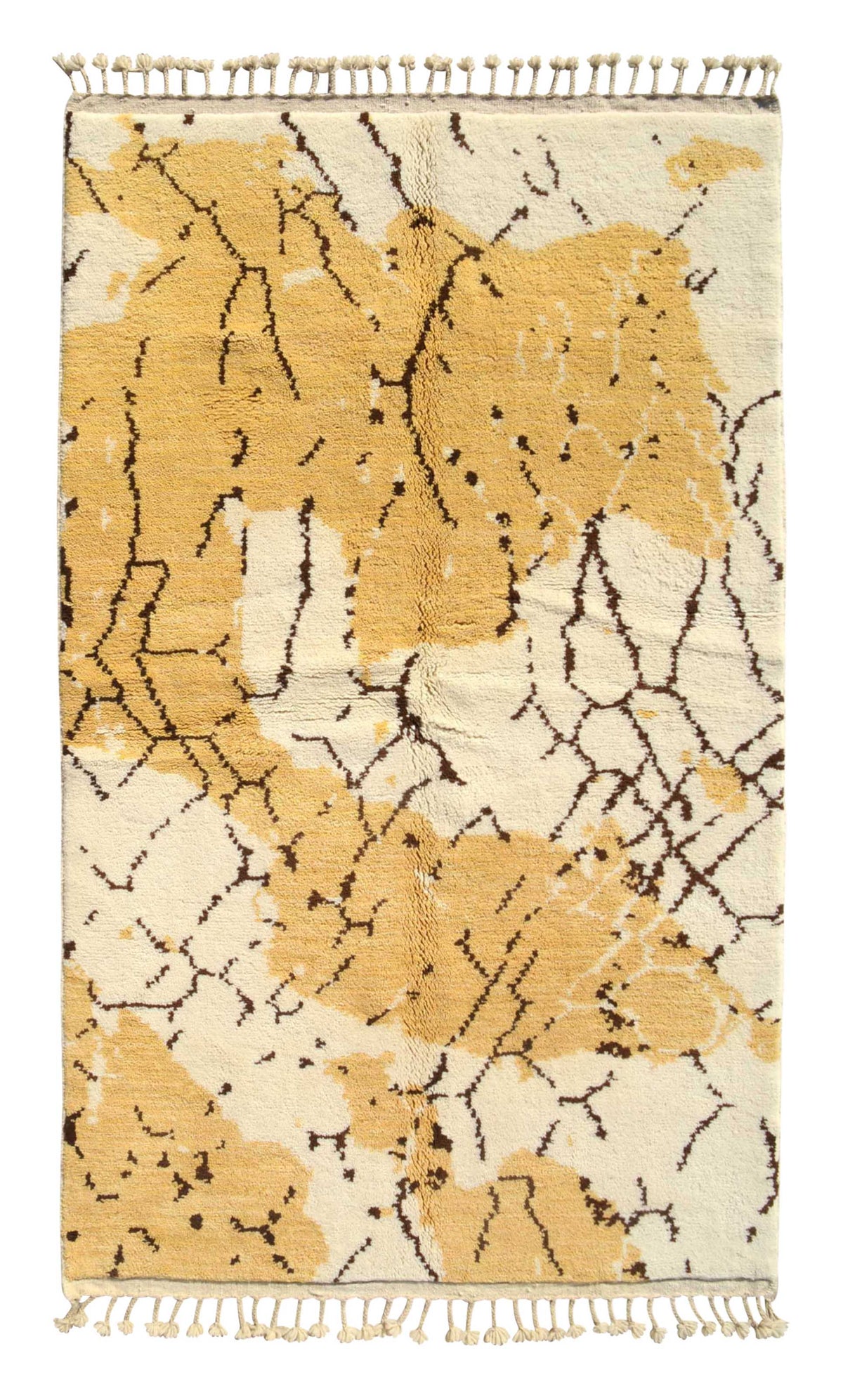 GoldenWeave - Luxurious Yellow Net Design | Illuminate Collective