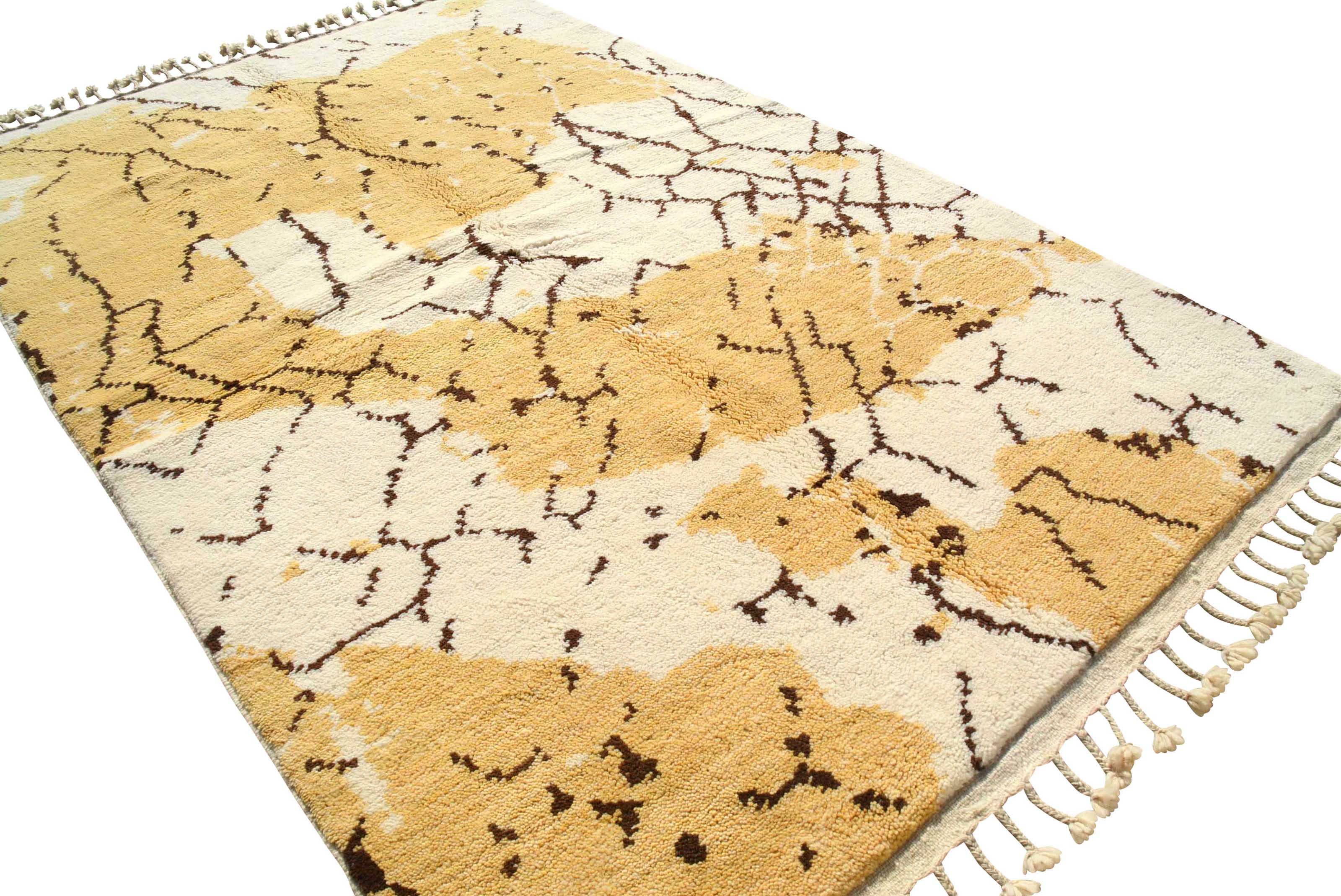 GoldenWeave - Luxurious Yellow Net Design | Illuminate Collective