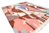 Lost Spaces | 8'x10' Light Pink & Geometric Boujaad Area Rug