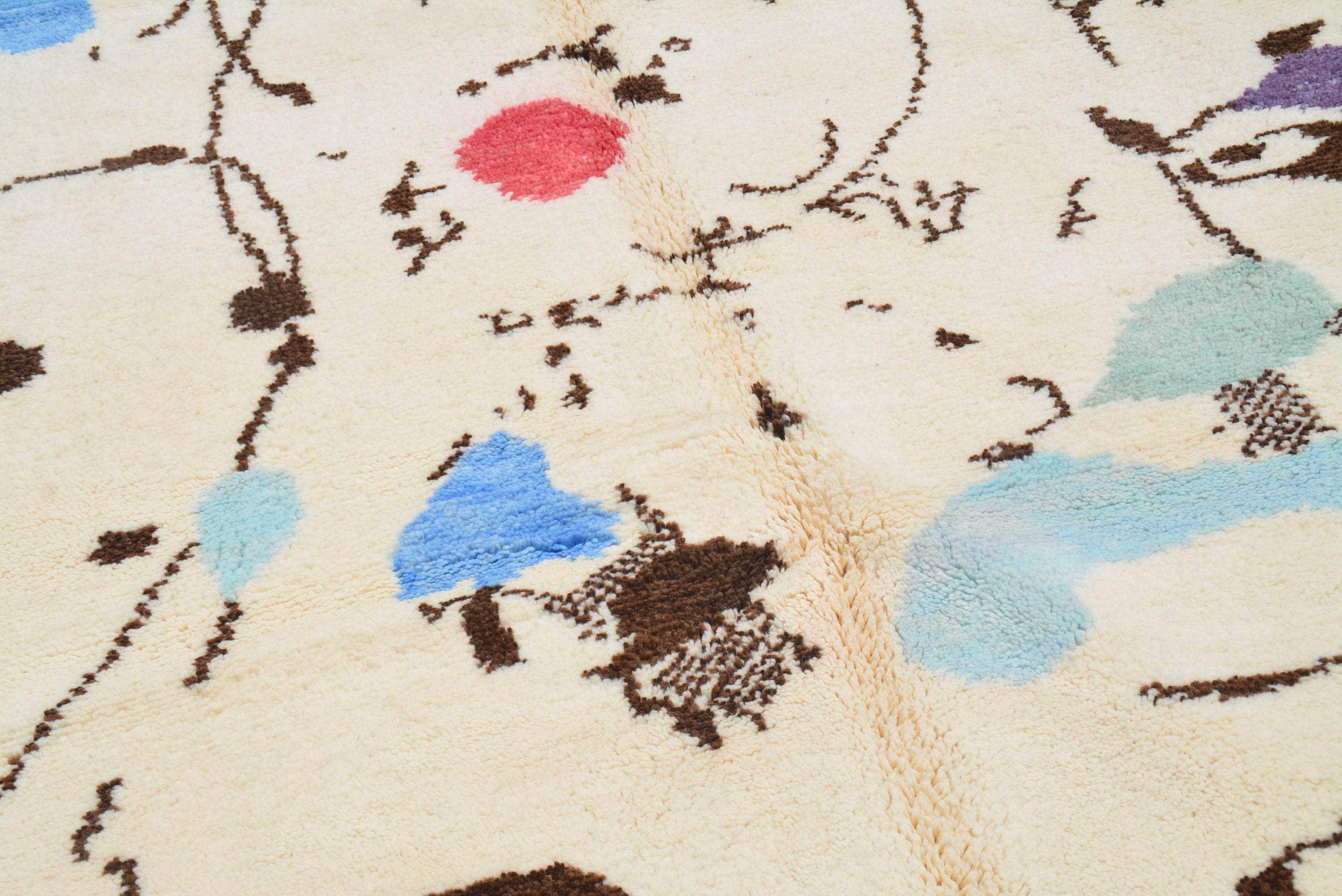 Masterpiece Magic | Handmade Moroccan Rug Inspired by Artistry