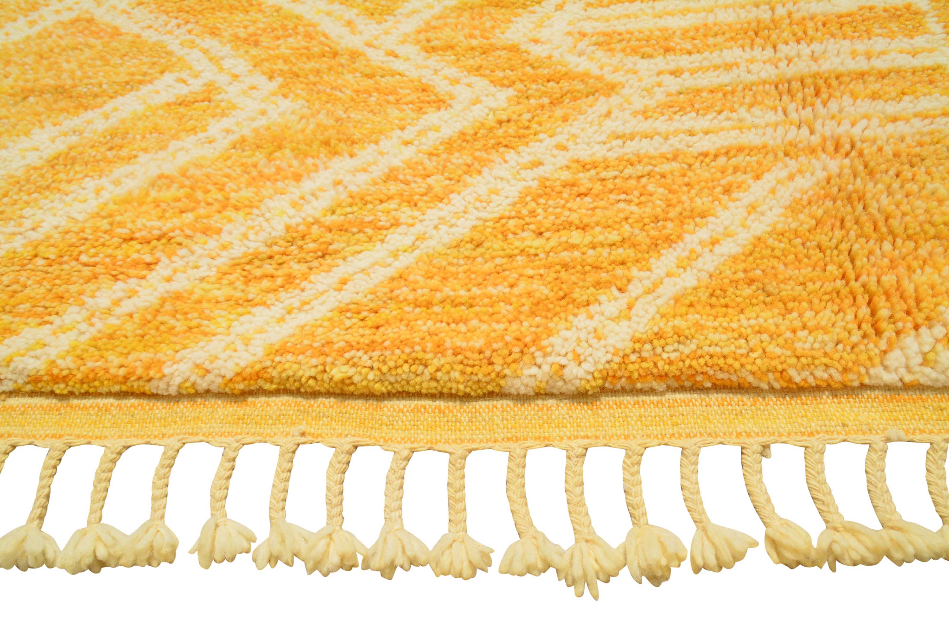Mellow Yellow Modern Area Rug - Contemporary Warmth | Illuminate Collective