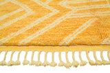 Mellow Yellow Modern Area Rug - Contemporary Warmth | Illuminate Collective