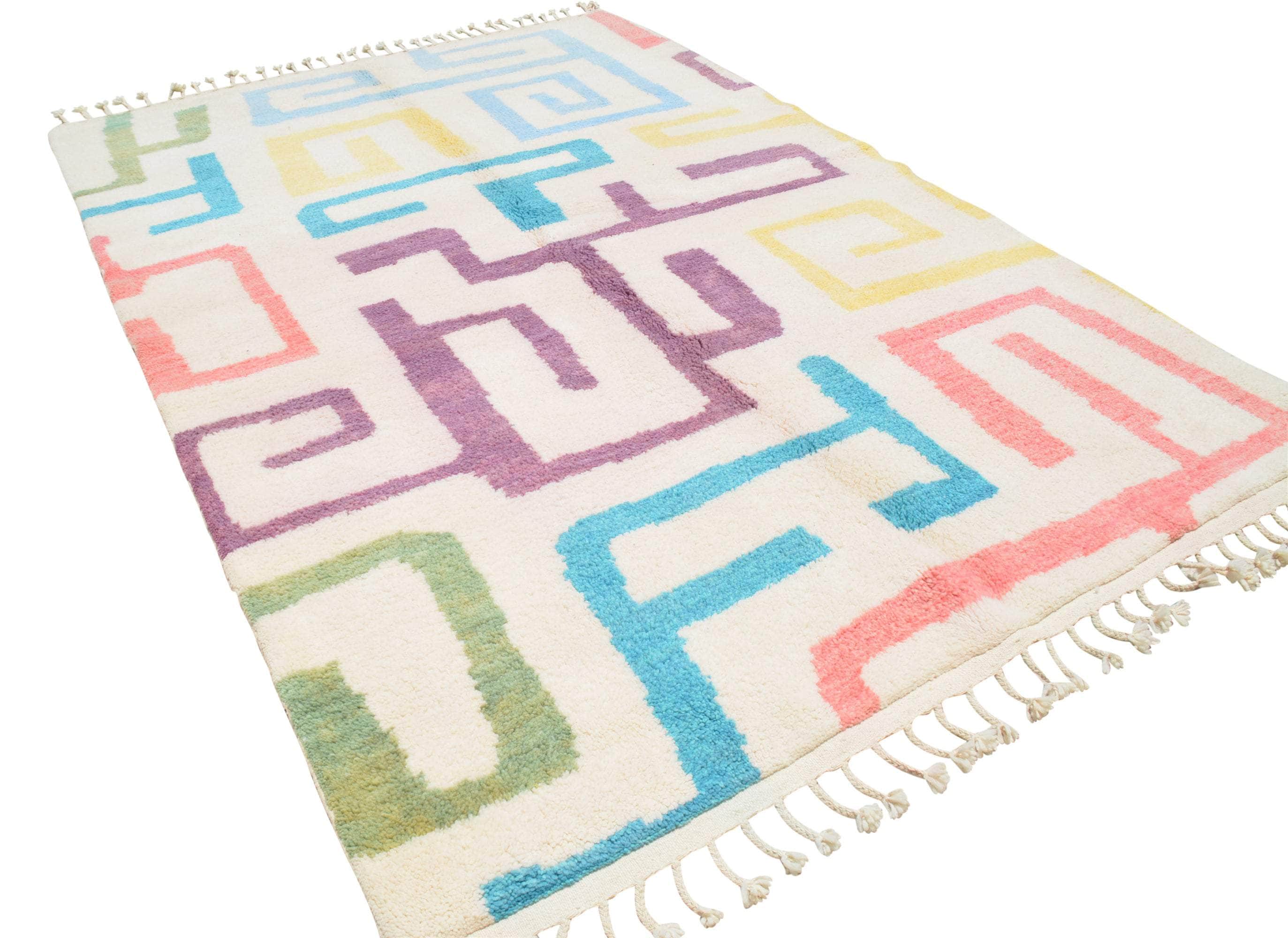 Modern Puzzle: Handmade Moroccan Rugs | Contemporary Elegance