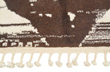 Monochromatic Gem | Handmade Moroccan Rug with Timeless Elegance