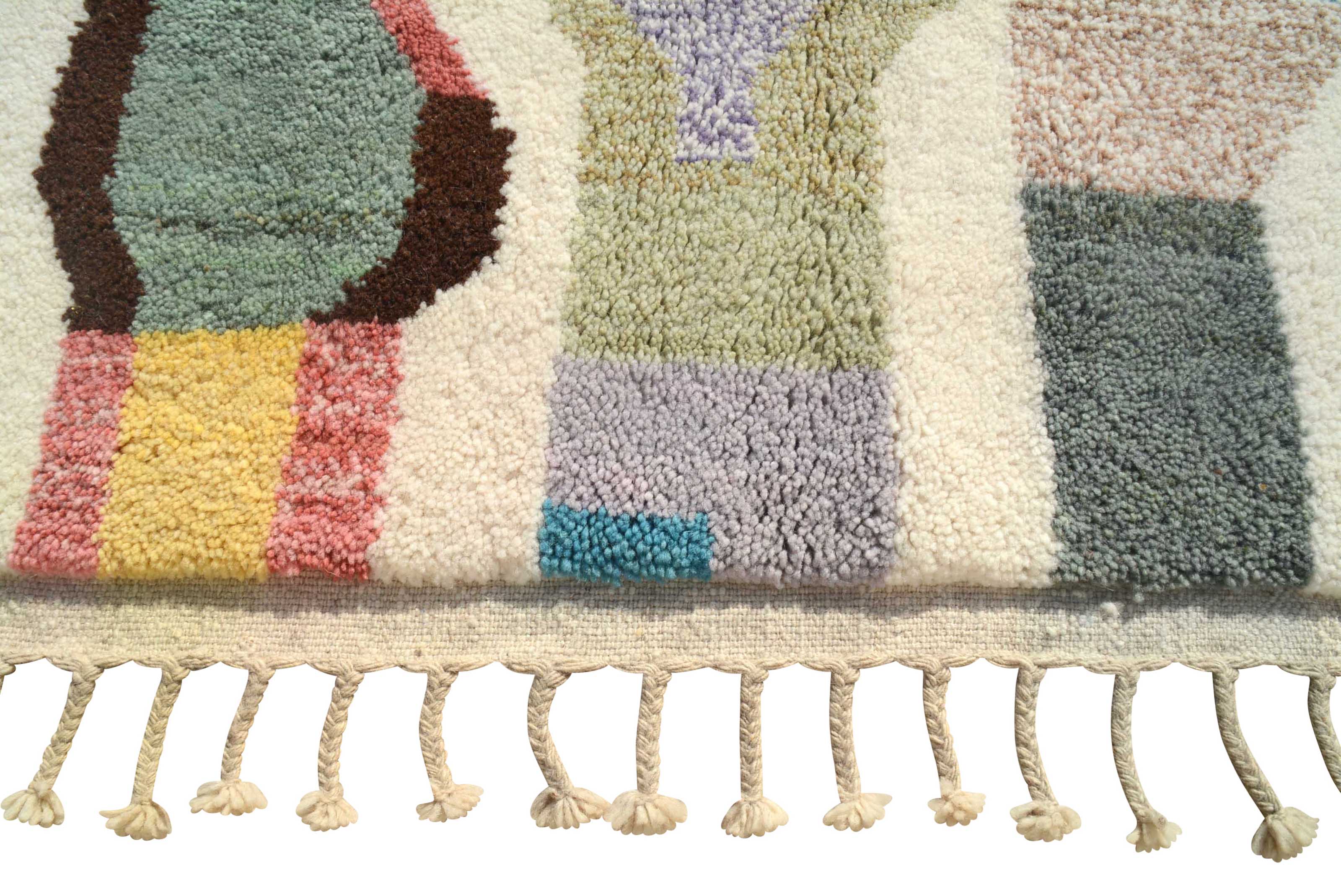 Moonstone Bloom - Elegant Perla Color Rug | Illuminate Collective
