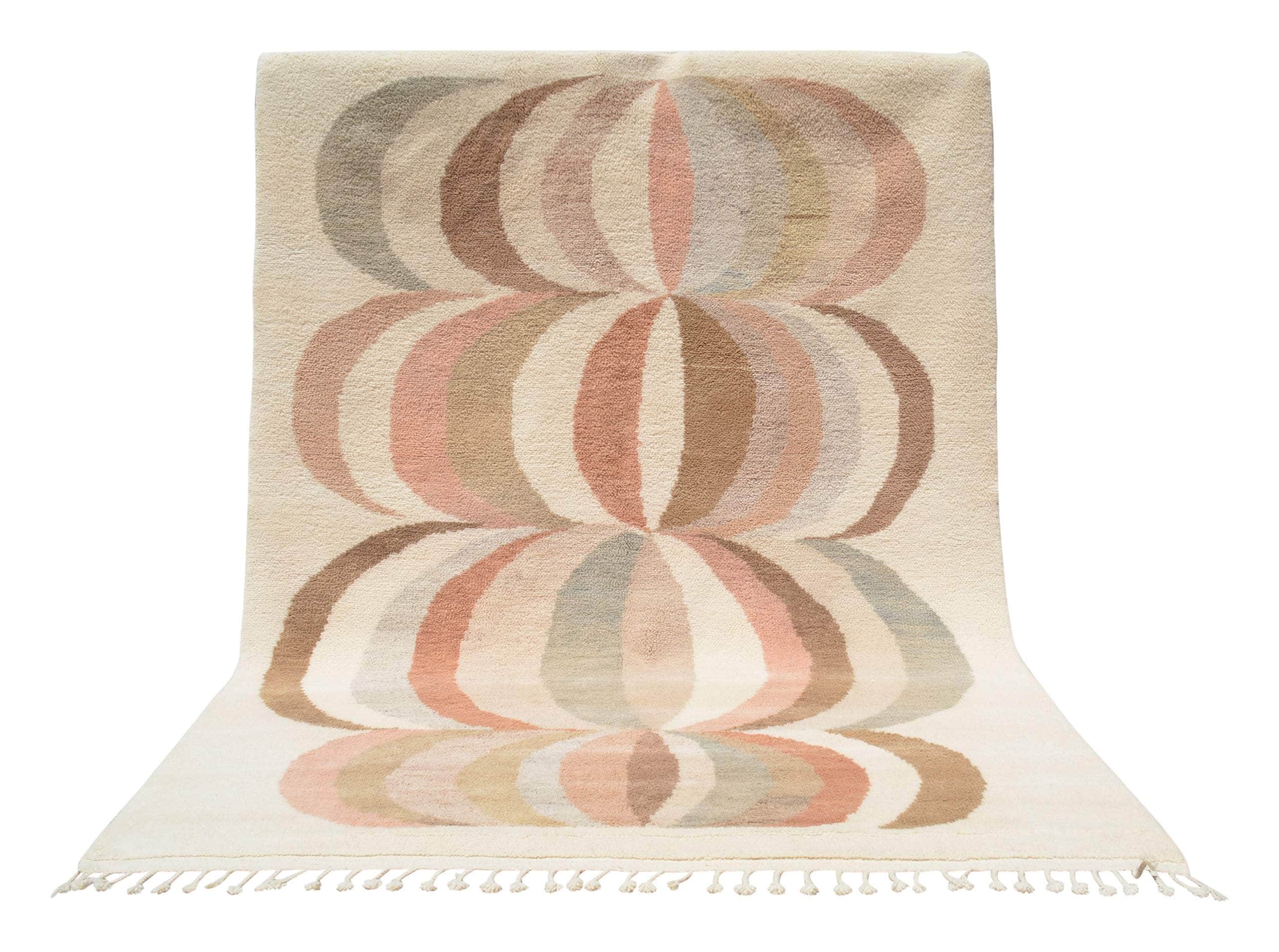 Moroccan Rug Blush Paradise | Handmade Moroccan Rug in Serene Pink Illuminate Collective