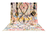 Moroccan Rug Maroon Mystique | Handmade Moroccan Rug with Enchanting Red Hues Illuminate Collective