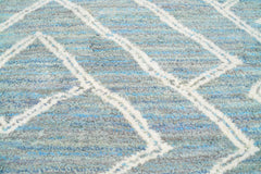 Moroccan Rug Monochromatic Gem | Handmade Moroccan Rug with Timeless Elegance Illuminate Collective