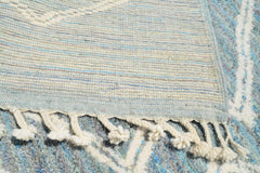Moroccan Rug Monochromatic Gem | Handmade Moroccan Rug with Timeless Elegance Illuminate Collective