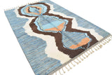 Moroccan Rug Moroccan Seabreeze | Handmade Designer Rugs with Coastal Charm Illuminate Collective