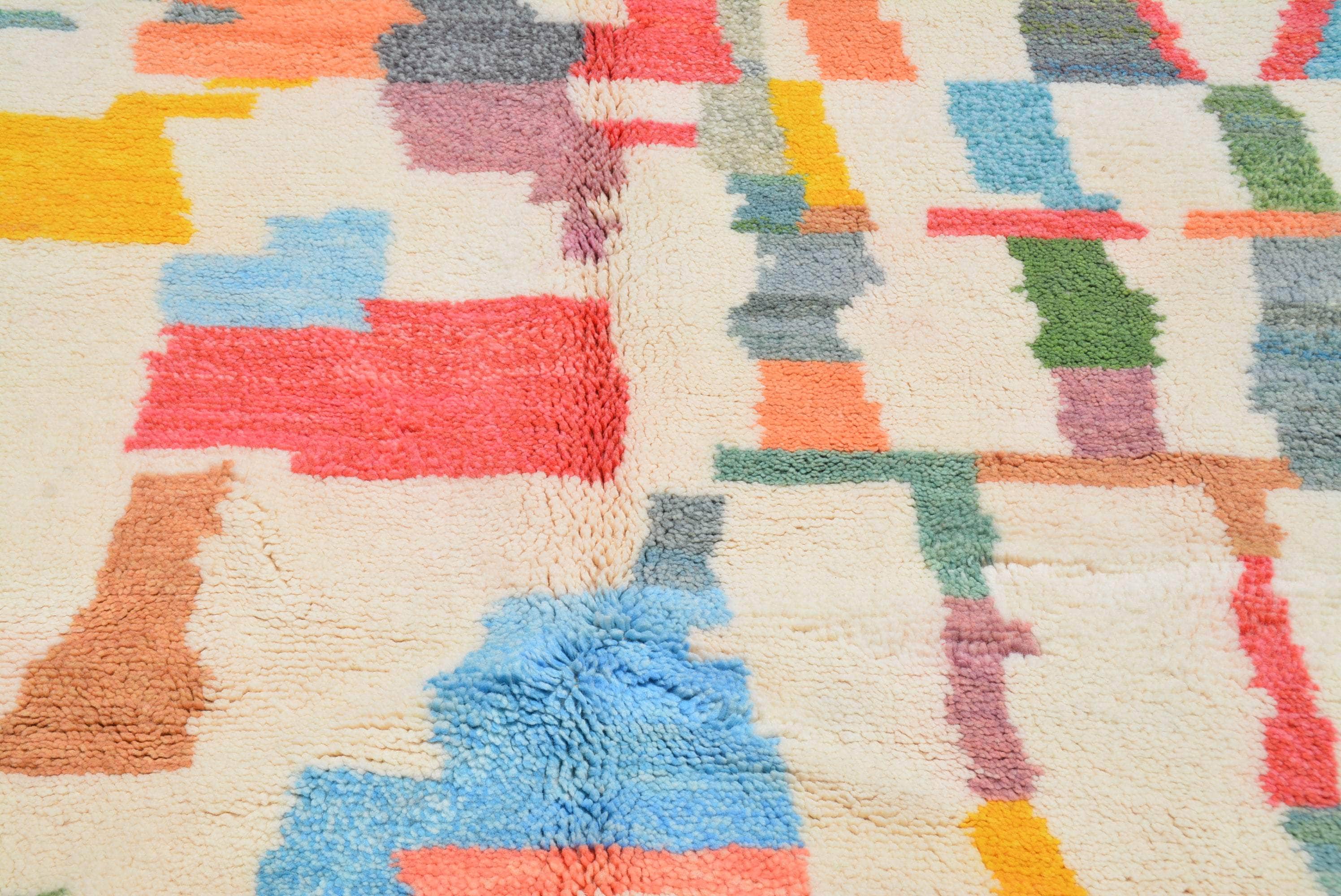 Moroccan Rug Rainbow Dream Handmade Moroccan Rugs | Vibrant and Eclectic Beauty Illuminate Collective