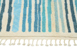 Moroccan Rug Rainbow Rhythms | Handmade Moroccan Rug with Vibrant Colors Illuminate Collective