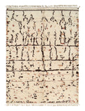 Nature's Harmony - Handmade Earthy Rug for Organic Elegance
