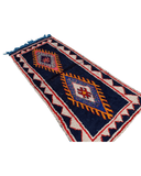 Navy Vintage Moroccan Runner | 2'10 x 6'4