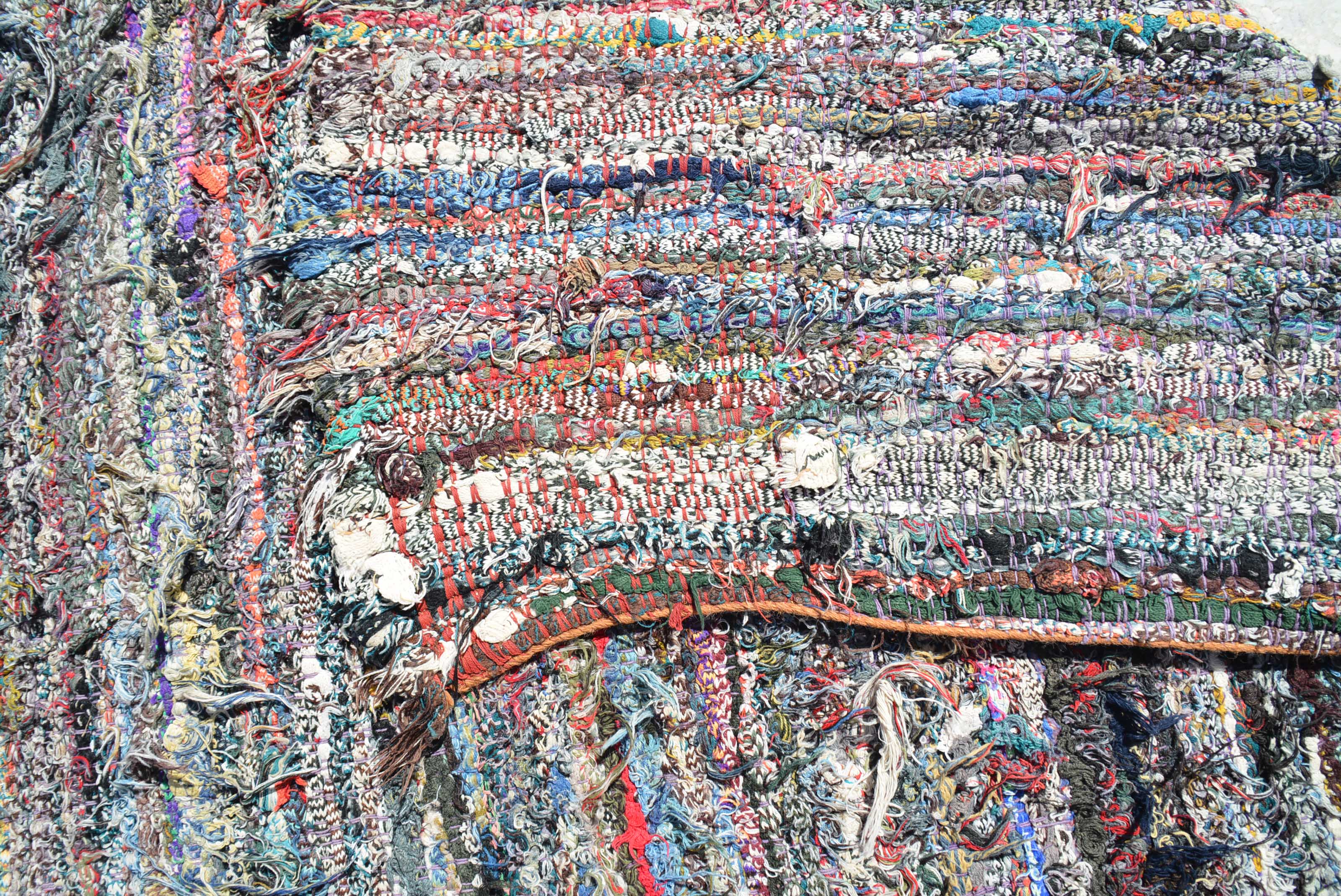 Nightfall Vintage Moroccan Rug - Handcrafted Artisanal 4'8" x 8' Eco-Friendly