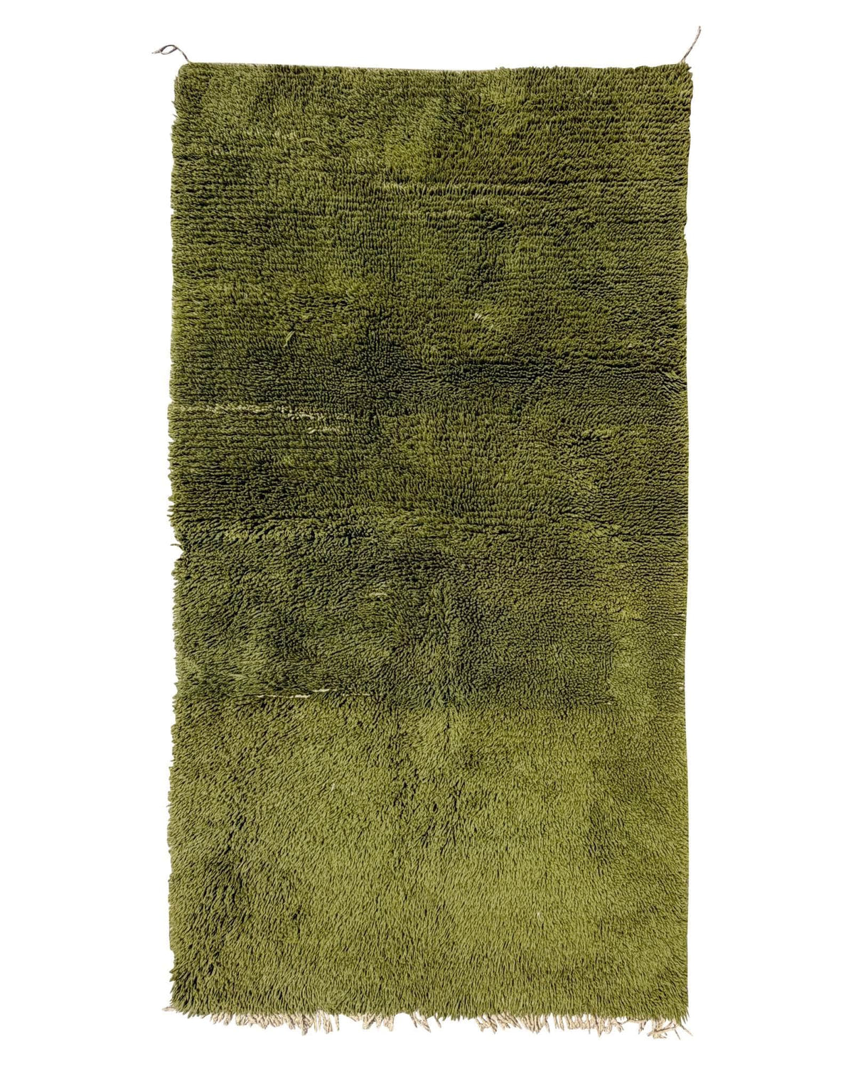 Olive Green Vintage Moroccan Rug | 5x9