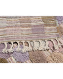 Pastel Textured Handmade Moroccan Rug | 4 x 6