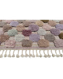 Pastel Textured Handmade Moroccan Rug | 4 x 6