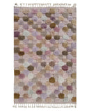 Pastel Textured Handmade Moroccan Rug | 4 x 6
