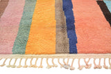 Rainbow Strokes Designer Rug - Vibrant Artistry | Illuminate Collective