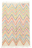 Rainbow Zigzag Rug I Moroccan rugs for sale