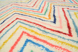 Rainbow Zigzag Rug I Moroccan rugs for sale