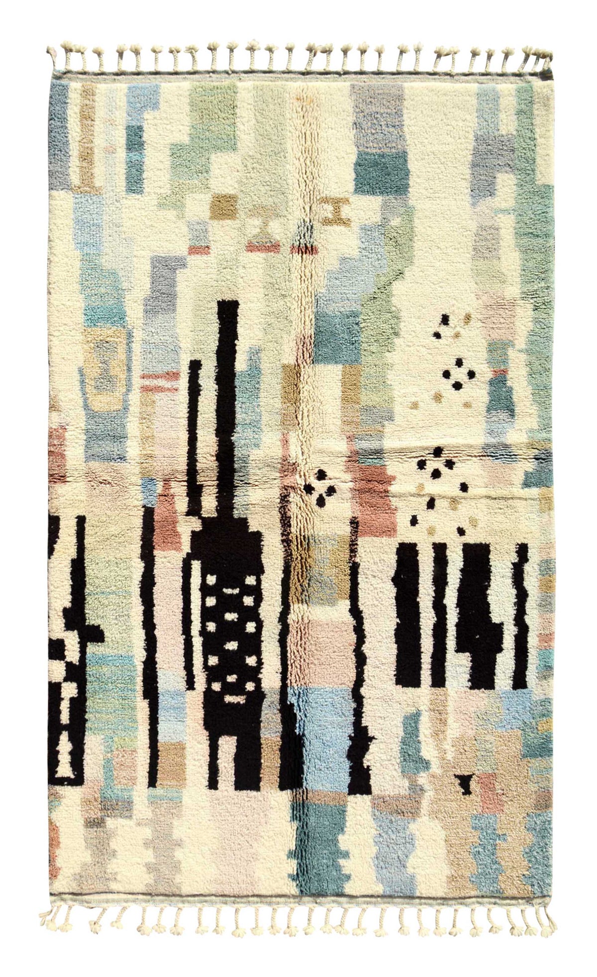 Regalia - Luxurious Blue Azilal Rug for Elegant Spaces | Illuminate Collective